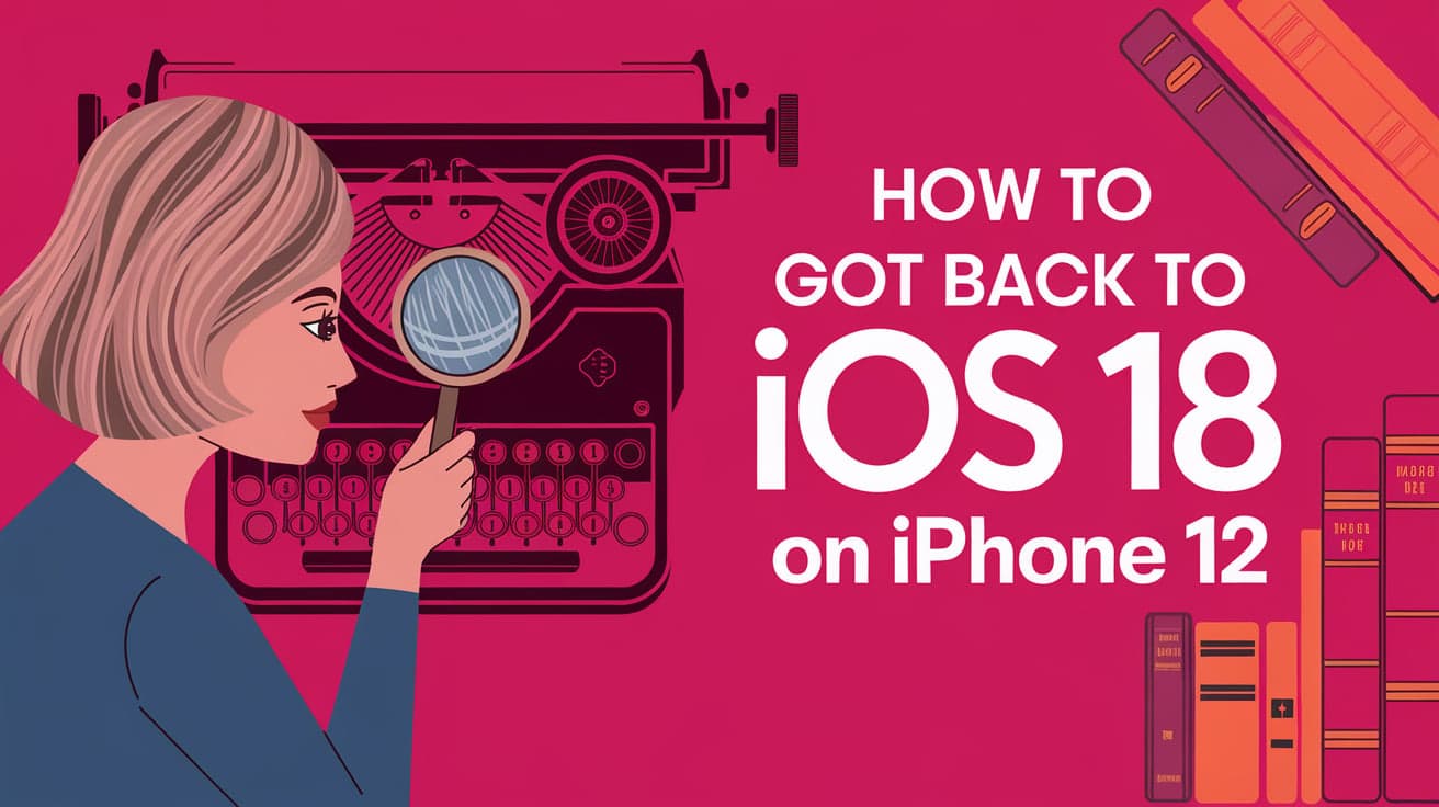 Revert iPhone 12 to iOS 18 with These Simple Steps