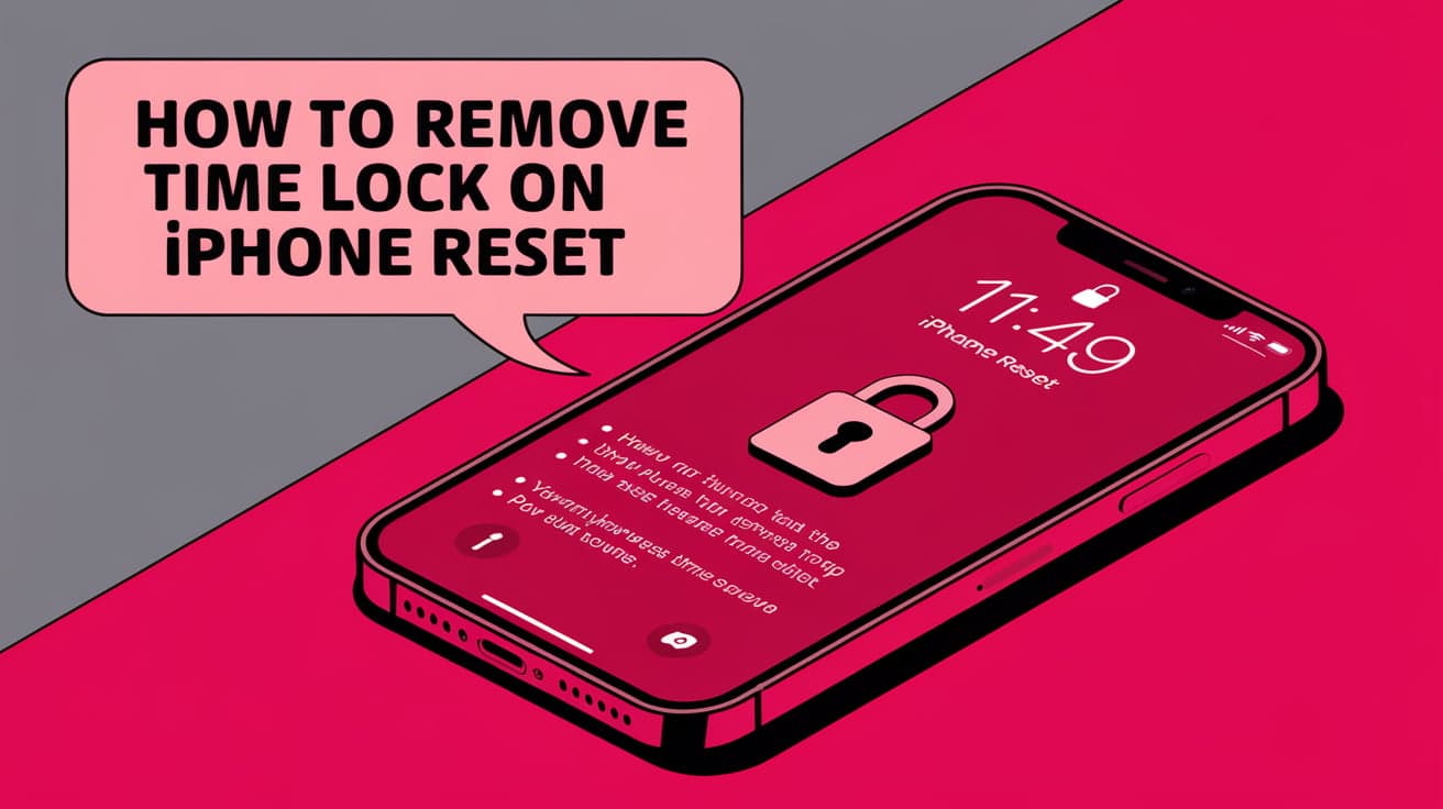 How to Remove Time Lock on iPhone Reset